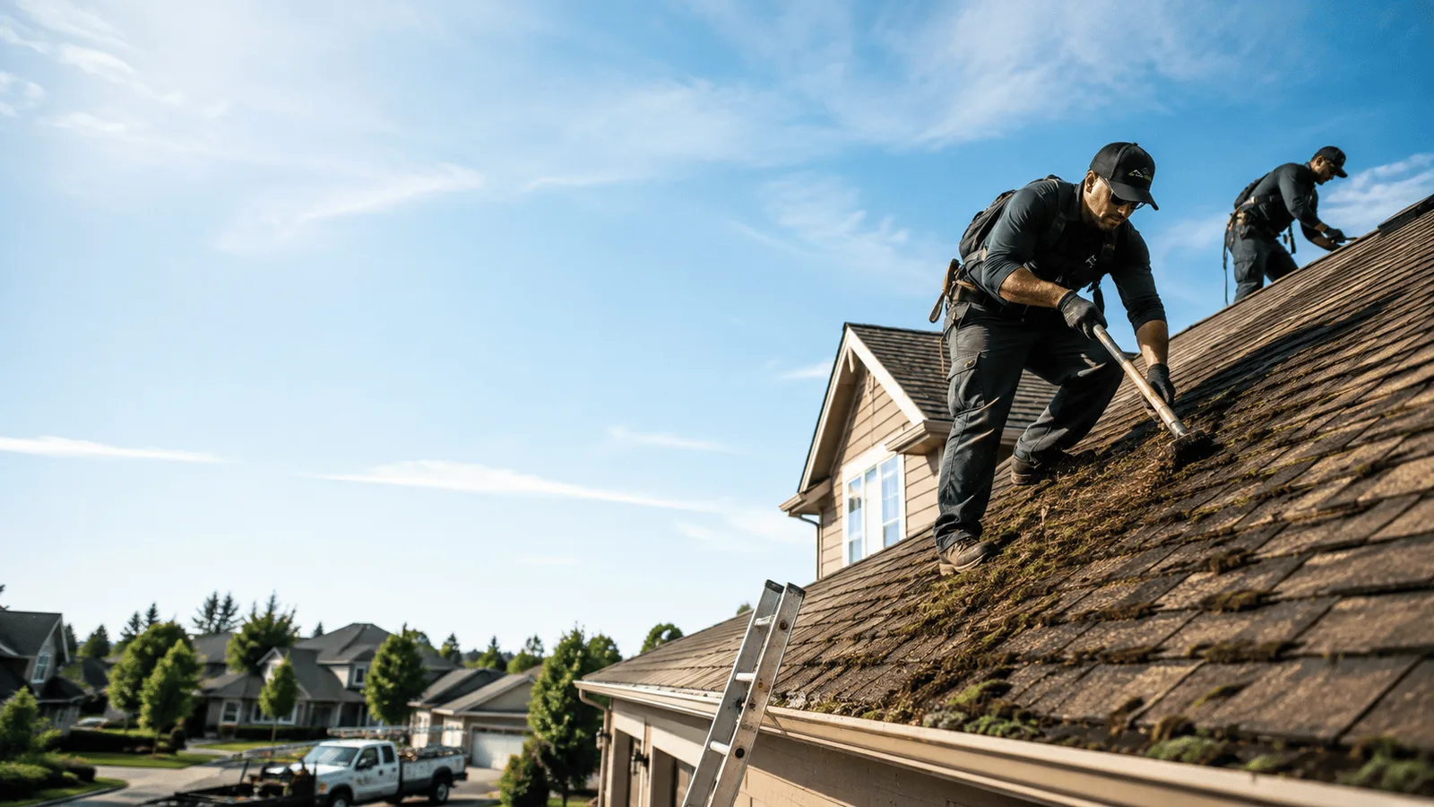 Roof Moss Removal in Hellier, KY near me